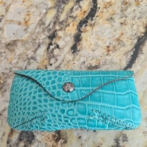 Patricia Nash Leather Embossed Eyeglass Case